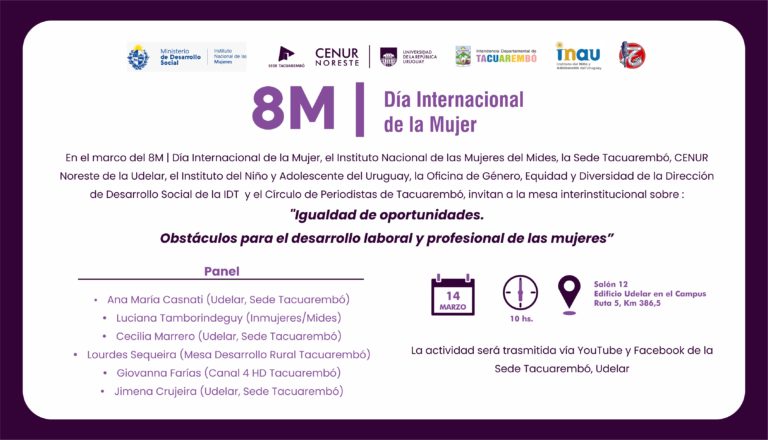 Mesa de diálogo sobre igualdad de oportunidades en el ámbito laboral para las mujeres