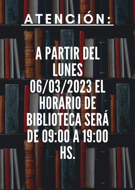 Horario Biblioteca