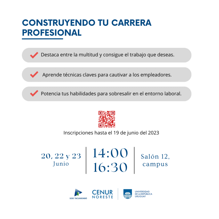 Construyendo tu carrera profesional