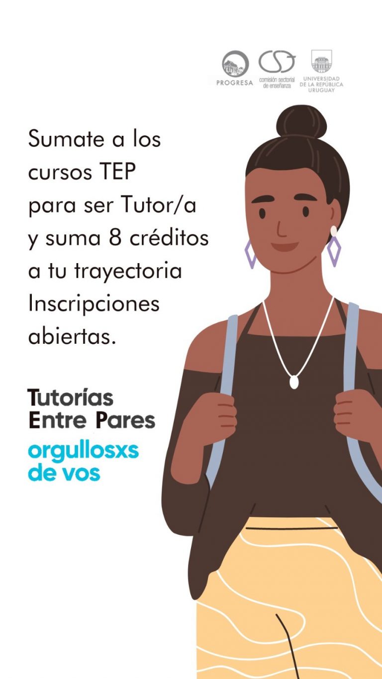 ¡Están abiertas las inscripciones para Tutorías entre pares!